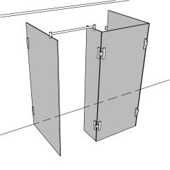 Dusche Walk In unikat 993 DS15 UN993DS15 