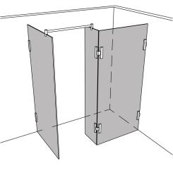 Dusche Walk In unikat 994 DS15 UN994DS15 