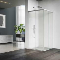 Dusche Eckeinbau Viereck unikat 120 move UN120MO 