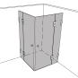 Artikelbild 1 des Artikels “Dusche Eckeinbau Viereck unikat 320 DS15 UN320DS15 “