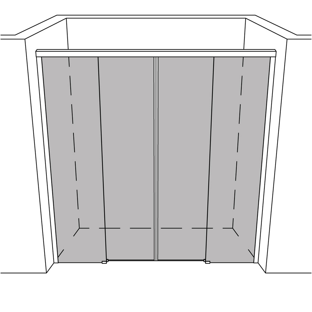 Artikelbild 1 des Artikels “Dusche Nische unikat 151 move UN151MO “