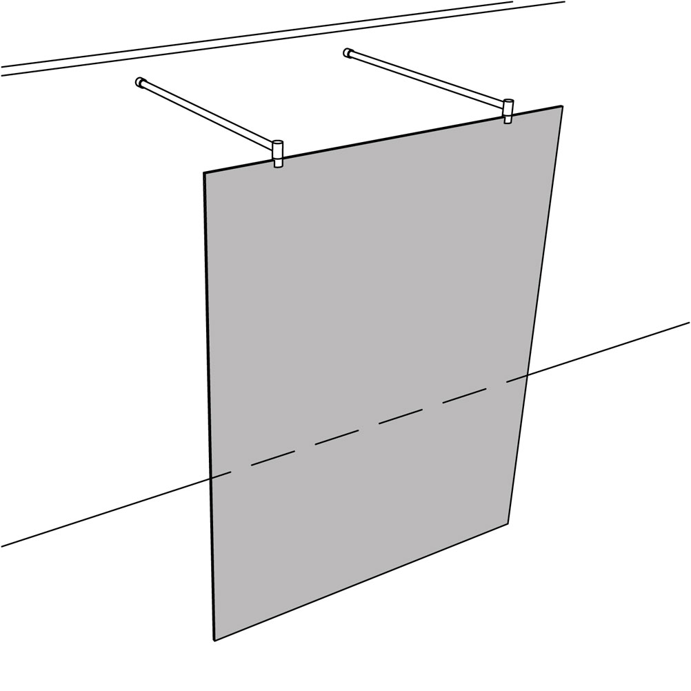 Artikelbild 1 des Artikels “Dusche Walk In unikat 991 UN991 “