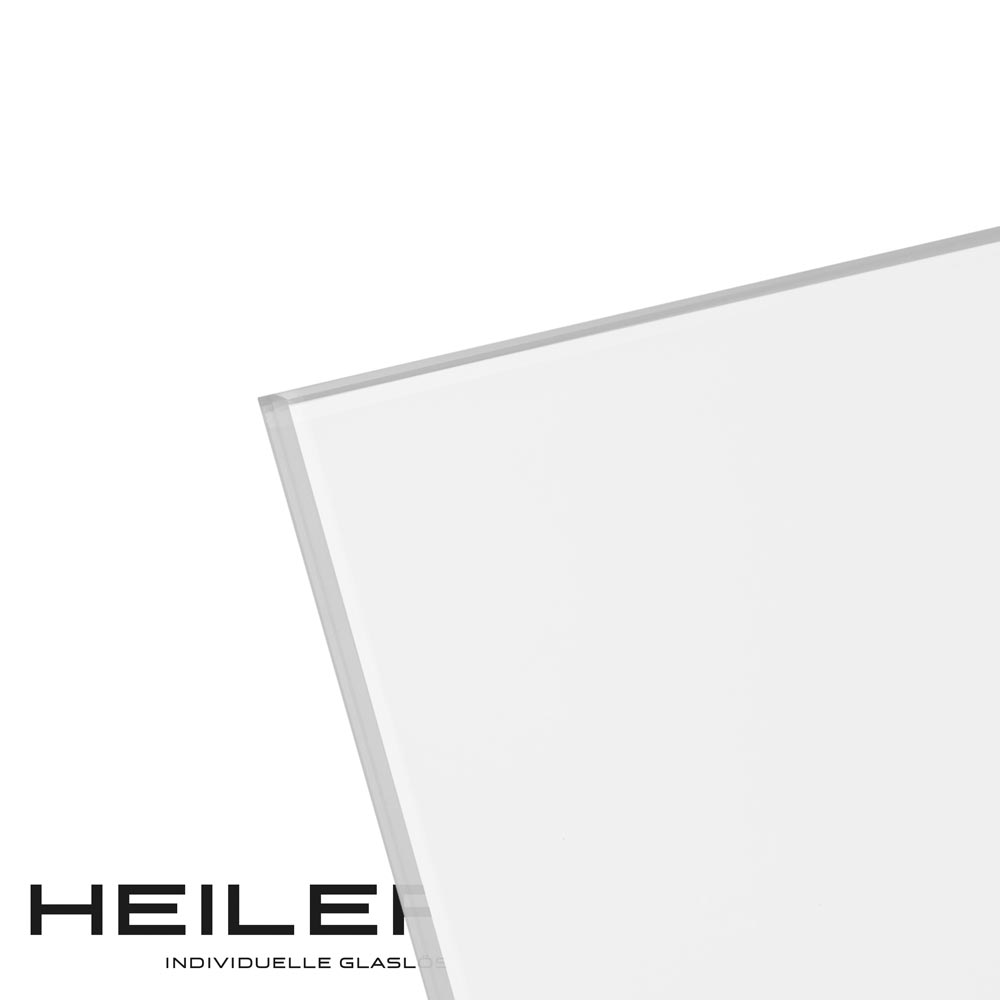 Artikelbild 1 des Artikels “Glasmuster Weißglas, 6 mm, SD RAL9016 weiß verklebedicht “