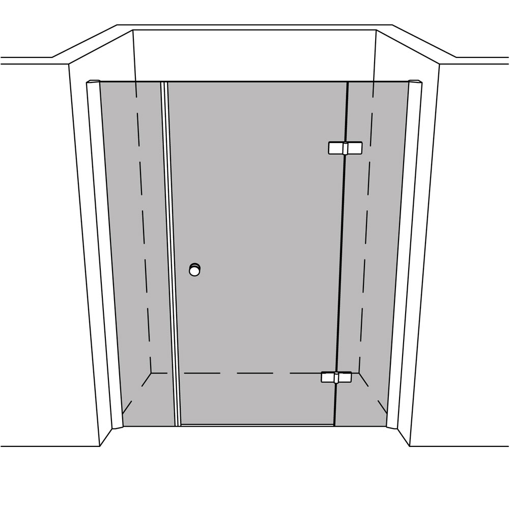 Artikelbild 1 des Artikels “Dusche Nische unilight 216 lift UL216LIFT “