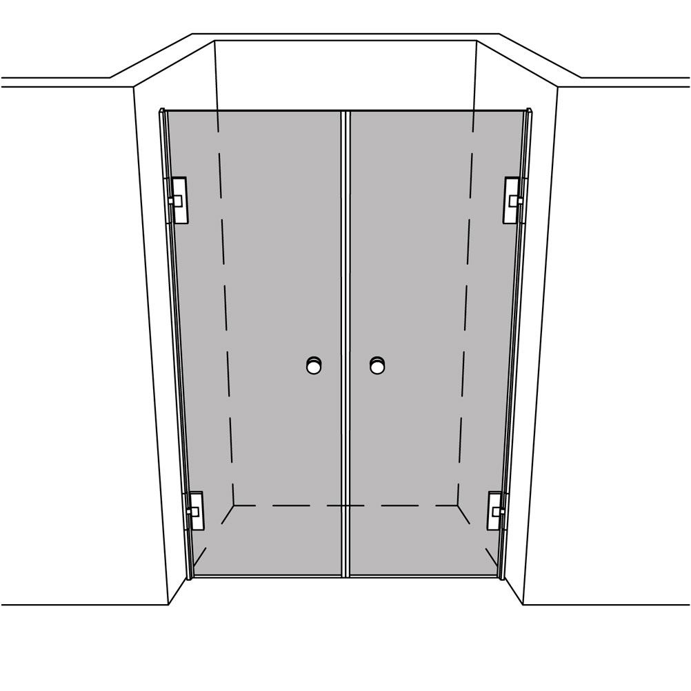 Artikelbild 1 des Artikels “Dusche Nische unikat 205 DS15 UN205DS15 “