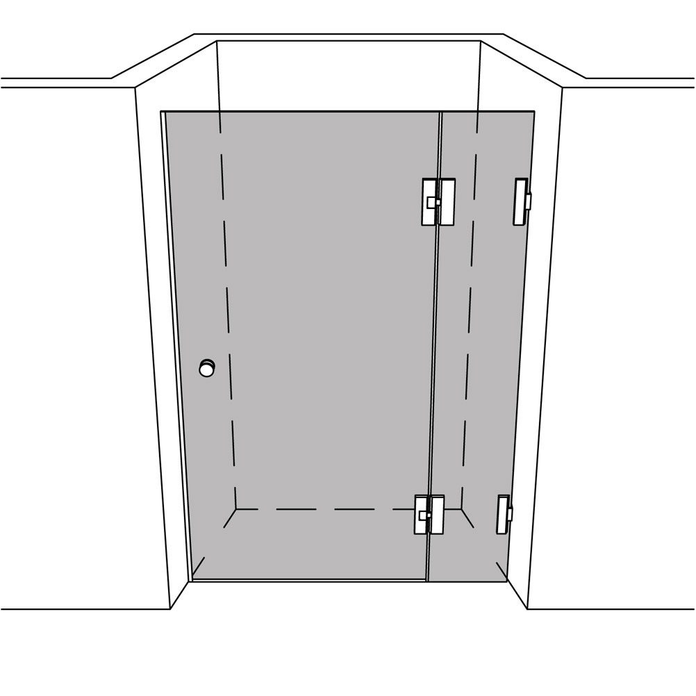 Artikelbild 1 des Artikels “Dusche Nische unikat 215 DS15 UN215DS15 “