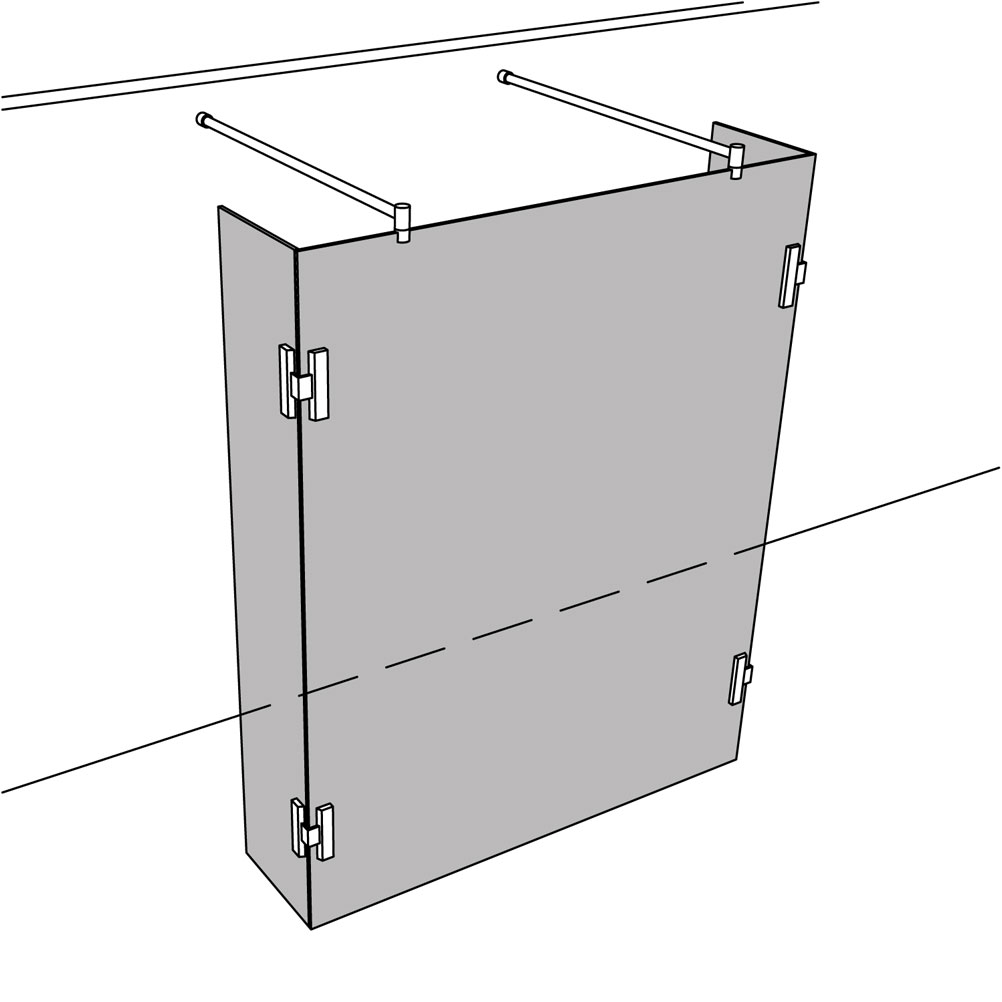 Artikelbild 1 des Artikels “Dusche Walk In unikat 992 DS15 UN992DS15 “