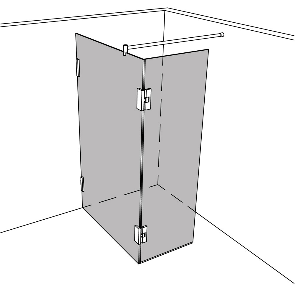 Artikelbild 1 des Artikels “Dusche Walk In unikat 996 DS15 UN996DS15 “