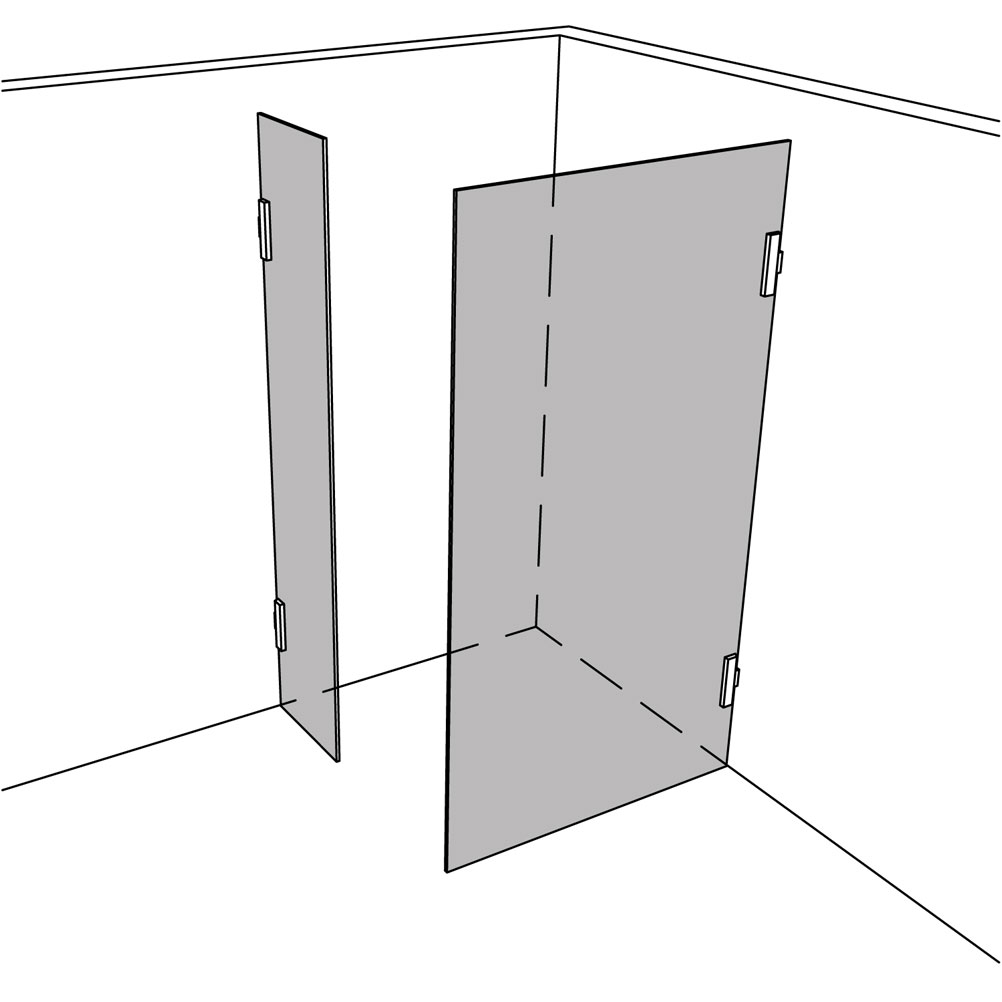 Artikelbild 1 des Artikels “Dusche Walk In unikat 998 DS15 UN998DS15 “