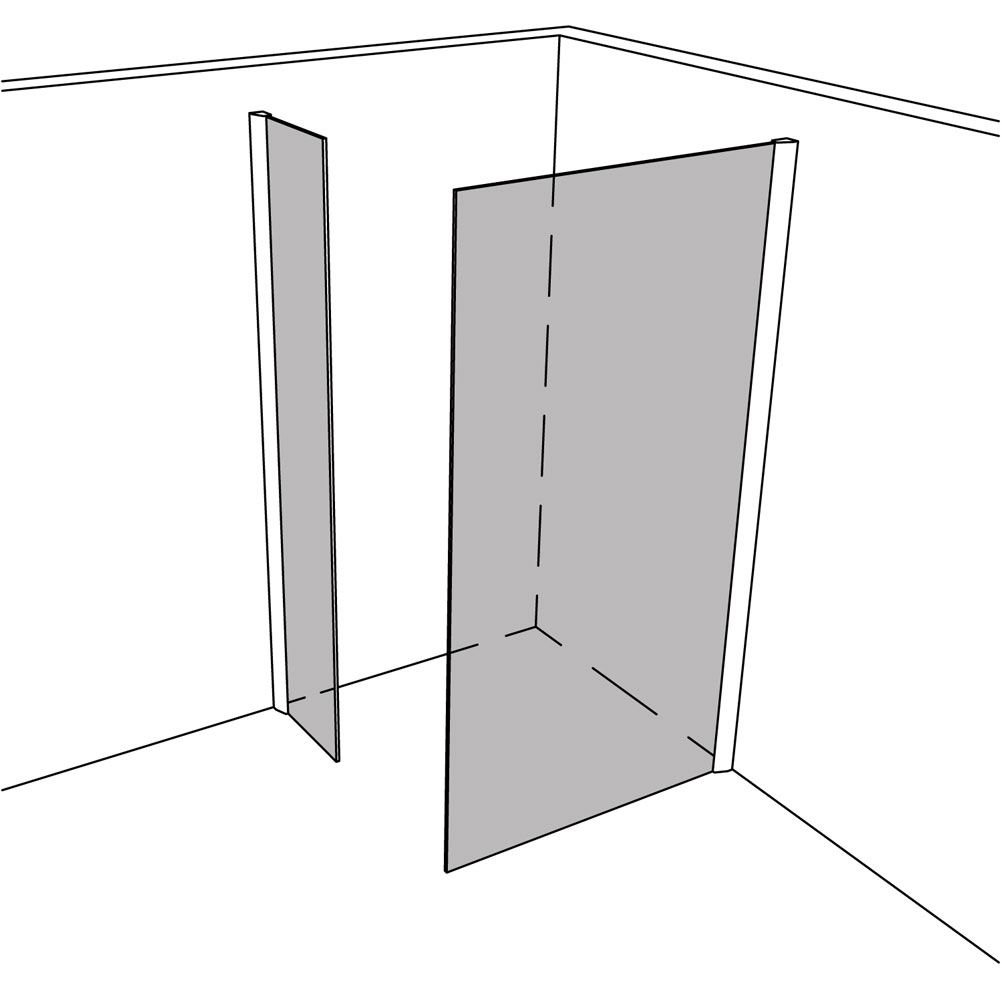 Artikelbild 1 des Artikels “Dusche Walk In unilight 998 UL998 “