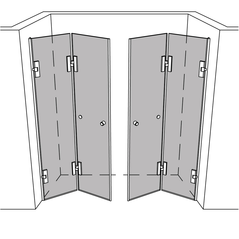 Artikelbild 1 des Artikels “Dusche Nische unikat 294 DS15 UN294DS15 “