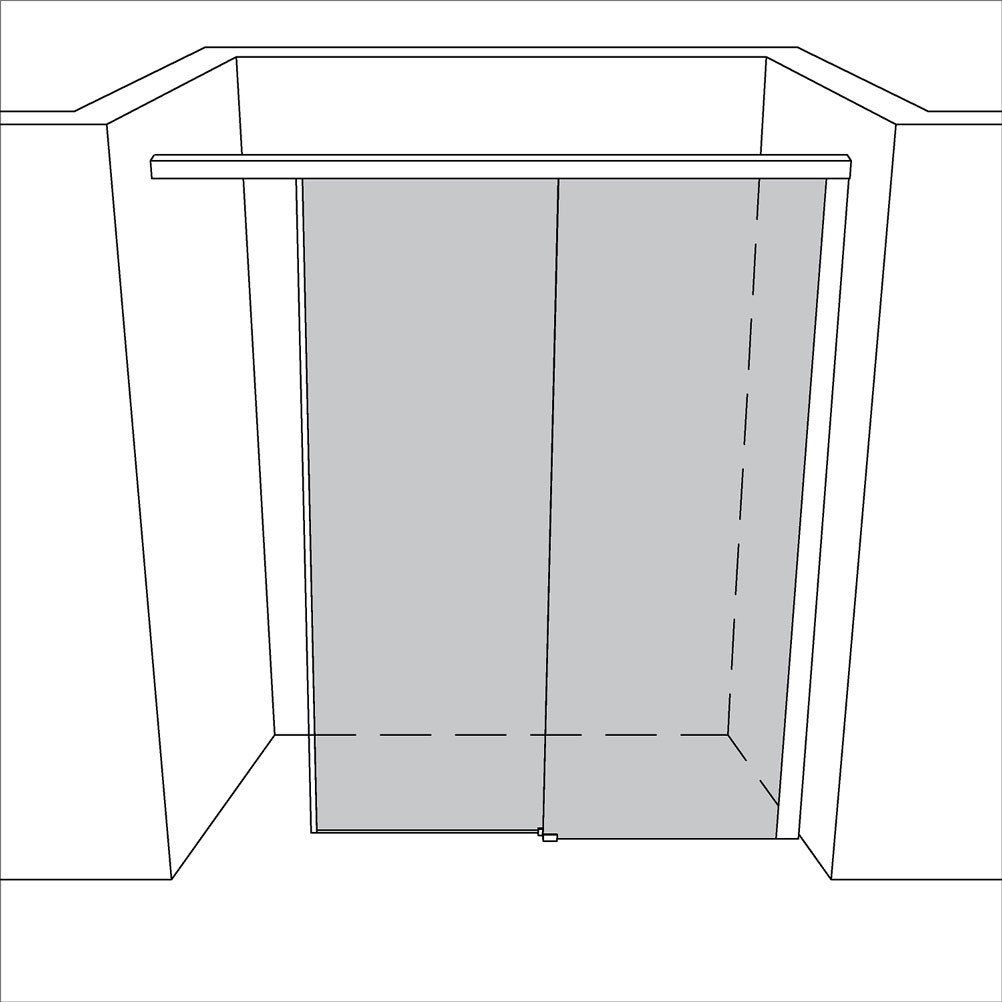 Artikelbild 1 des Artikels “Dusche Nische unikat 101 move UN101MO “