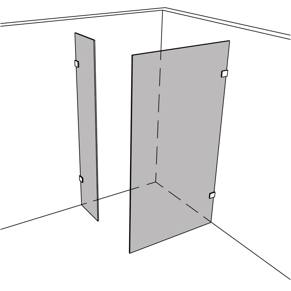 Artikelbild 1 des Artikels “Dusche Walk In unikat 998 EVO UN998EVO “