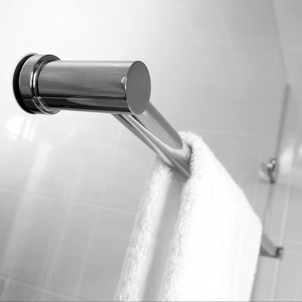 Artikelbild 1 des Artikels “Handtuchhalter Set rund Glas/Glas 1500mm Glanzchrom “