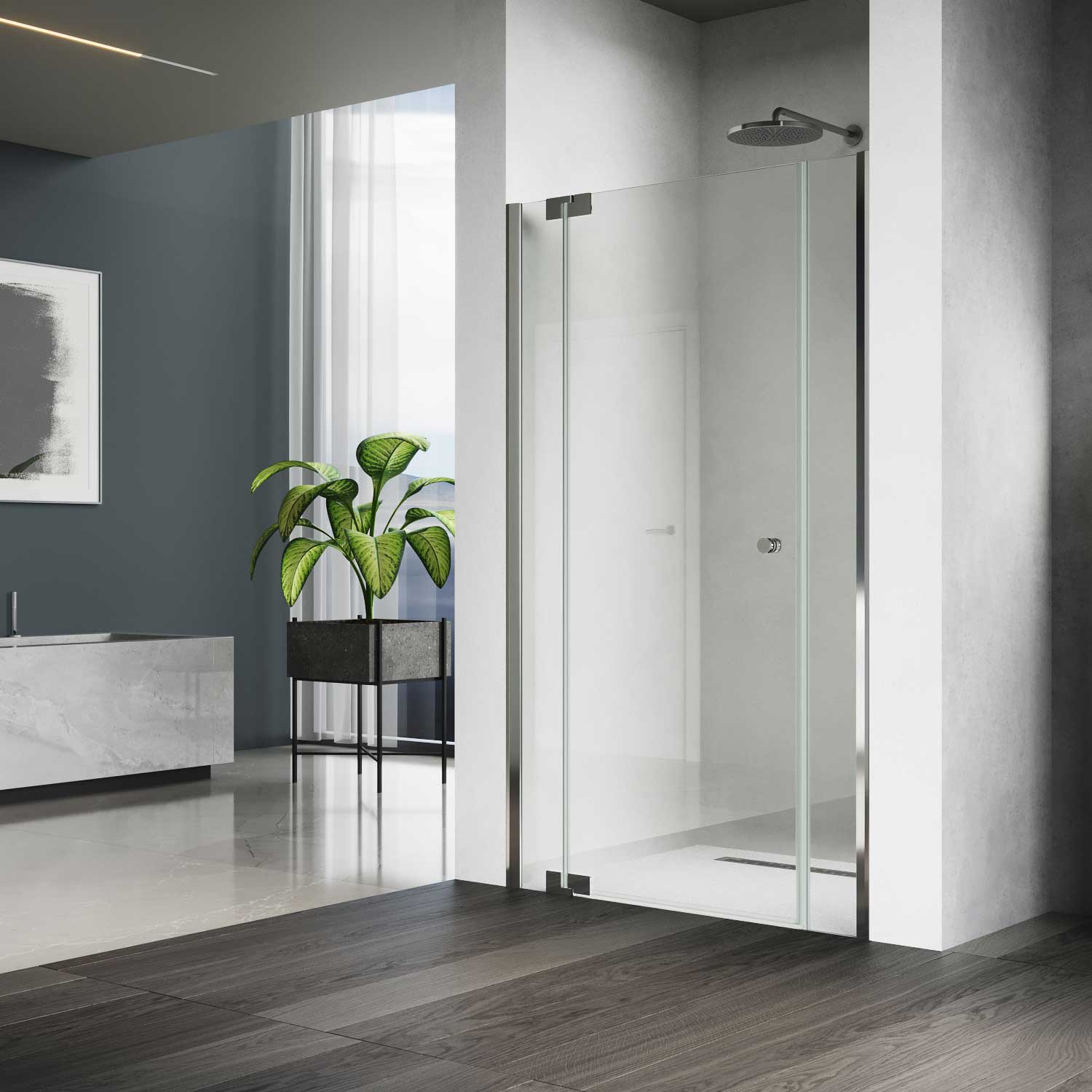 Artikelbild 1 des Artikels “Dusche Nische unilight 216 swing UL216SWING “