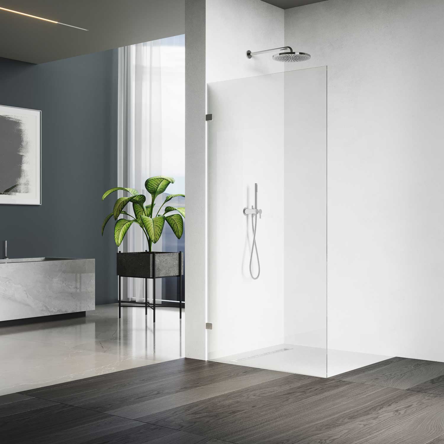 Artikelbild 1 des Artikels “Dusche Walk In unikat 999 EVO UN999EVO “