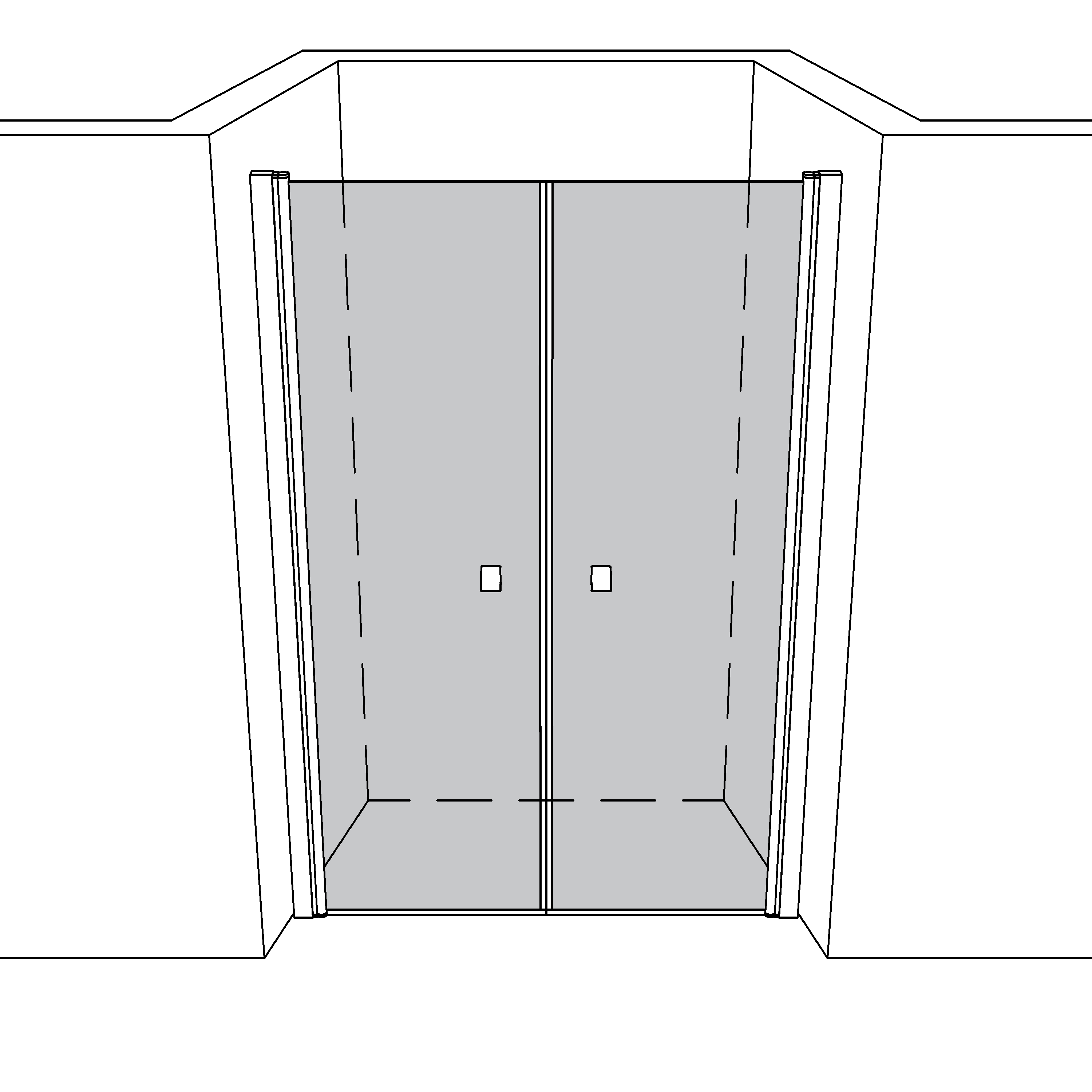 Artikelbild 1 des Artikels “Dusche Nische teilgerahmt TGR205 “